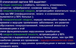 Подробно про макроглобулинемию Вальденстрема