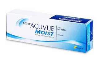 Будут совершенно незаметны: однодневные Acuvue Moist – линзы для чувствительных глаз