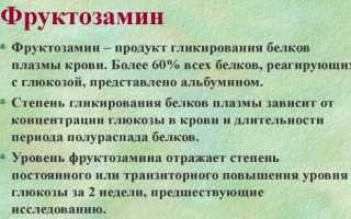 Узнаем все про фруктозамин