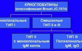Все про анализ на криоглобулины